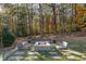 Cozy fire pit area surrounded by lush greenery and comfortable seating, ideal for gatherings at 2716 Ridgewood Nw Rd, Atlanta, GA 30327