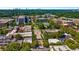 Aerial view of Decatur Square, showing city center at 315 W Benson St, Decatur, GA 30030