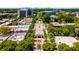 Aerial view of Decatur Square and downtown skyline at 315 W Benson St, Decatur, GA 30030