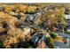 Aerial view of neighborhood with tree-lined streets at 315 W Benson St, Decatur, GA 30030