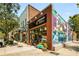 Squash Blossom Boutique storefront with brick exterior and colorful mural at 315 W Benson St, Decatur, GA 30030