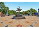 Public plaza featuring a unique central sculpture at 315 W Benson St, Decatur, GA 30030