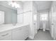 Clean bathroom, featuring a vanity, toilet and shower/tub combo at 3909 Collarton Close Se, Smyrna, GA 30080