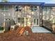 The backyard has a small concrete patio and is fully fenced in at 3279 Wild Basil Ln, Buford, GA 30519