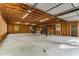 Large unfinished garage, ready for customization at 8316 Hewlett Rd, Sandy Springs, GA 30350