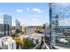 Aerial view of the city skyline and surrounding buildings at 3324 Peachtree Ne Rd # 1813, Atlanta, GA 30326