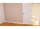 Bedroom with hardwood floor and access to bathroom at 3685 Emily Way, Atlanta, GA 30349