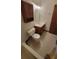 Bathroom with toilet, vanity and tub shower combo at 557 Mccullough Rd, Stockbridge, GA 30281