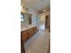 Bathroom with double vanity and walk-in shower at 557 Mccullough Rd, Stockbridge, GA 30281