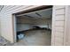 Spacious garage with workbench and storage shelving at 557 Mccullough Rd, Stockbridge, GA 30281