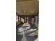 Cozy screened porch with ceiling fan and French doors at 557 Mccullough Rd, Stockbridge, GA 30281