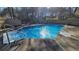 Enjoy this refreshing above ground pool with steps and a spacious deck at 557 Mccullough Rd, Stockbridge, GA 30281