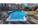 Refreshing above ground pool, ready for summer fun at 557 Mccullough Rd, Stockbridge, GA 30281