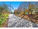 Picturesque walking trail lined with trees and sunlight creates a serene outdoor setting at 587 Virginia Ave # 805, Atlanta, GA 30306