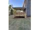 Cozy covered patio with ceiling fan, perfect for outdoor living at 3030 Fairway Dr, Villa Rica, GA 30180