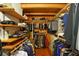 Walk-in closet featuring wood paneled walls, built in shelves and clothing rods at 49 Holly Springs Ne Rd, White, GA 30184