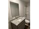 Bathroom featuring granite countertops and a combination shower and tub at 504 Overlook Rd, Covington, GA 30052
