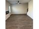 Spacious living room with fireplace and hardwood floors at 504 Overlook Rd, Covington, GA 30052