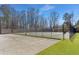 Community tennis courts with ample parking and secure fencing at 4311 Clairesbrook Ln, Acworth, GA 30101