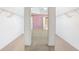 Walk-in closet offering ample storage, with rod and shelf systems for well-organized clothes and accessories at 4311 Clairesbrook Ln, Acworth, GA 30101