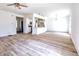 Open-concept living area featuring modern flooring and ample natural light at 727 Copper Trace Way, Woodstock, GA 30189