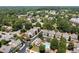 Aerial view of community and surrounding area at 255 Kendemere Pointe, Roswell, GA 30075