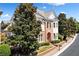 Two story home with brick and siding exterior at 255 Kendemere Pointe, Roswell, GA 30075