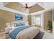 Main bedroom with bay window and hardwood floors at 255 Kendemere Pointe, Roswell, GA 30075