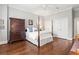 Bright bedroom with hardwood floors and ample closet space at 3657 Peachtree Ne Rd # 2C, Atlanta, GA 30319