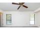 Bright bedroom with ceiling fan and large windows at 811 Wynnes Ridge Se Cir, Marietta, GA 30067