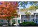 Townhouse exterior with fall foliage and walkway at 811 Wynnes Ridge Se Cir, Marietta, GA 30067