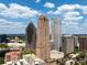 High-rise building and cityscape aerial view at 75 14Th St # 3640, Atlanta, GA 30309