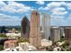 Amazing aerial view of Atlanta's skyline on a clear day, with multiple skyscrapers at 75 14Th St # 3640, Atlanta, GA 30309