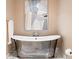 Elegant bathroom featuring a freestanding soaking tub at 75 14Th St # 3640, Atlanta, GA 30309