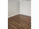 Dark hardwood floors and a large closet at 4129 Pepperdine Dr, Decatur, GA 30034