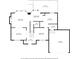 Floor plan showing the layout of the house at 1238 Sandy Creek Rd, Fayetteville, GA 30214