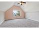 Bright bedroom with vaulted ceiling and window seat at 320 Discovery Lake Dr, Fayetteville, GA 30215