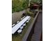 Back deck with picnic table and chairs for outdoor entertaining and a BBQ grill at 992 Bridgegate Ne Dr, Marietta, GA 30068