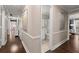 Hallway leading to bathroom and bedroom at 992 Bridgegate Ne Dr, Marietta, GA 30068