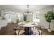 Modern dining area with a round table and pendant lighting at 599 Quillian Ave., Decatur, GA 30032