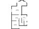 Basement floorplan showing laundry, office, and storage areas at 600 Old Johnson Rd, Lawrenceville, GA 30045