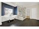 Luxurious bathroom featuring a soaking tub, marble shower, and modern fixtures at 271 Brooks Rackley Rd, Dallas, GA 30157