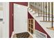 Entryway features a staircase and door with shoe storage at 271 Brooks Rackley Rd, Dallas, GA 30157