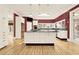 Kitchen featuring a large central island, and stainless-steel appliances at 271 Brooks Rackley Rd, Dallas, GA 30157