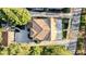 Bird's eye view of house and surrounding landscape at 6220 Vickery Creek Rd, Cumming, GA 30040