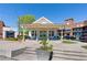 Quaint shop with outdoor seating in a charming town square at 6220 Vickery Creek Rd, Cumming, GA 30040