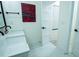 Elegant bathroom with dual sinks and marble countertops at 1330 Lockwood Sw Dr, Atlanta, GA 30311