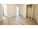 Spacious bedroom with ample closet space and wood-look floors at 1330 Lockwood Sw Dr, Atlanta, GA 30311