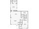 Two-story floor plan with 2 bedrooms and 2.5 baths at 1330 Lockwood Sw Dr, Atlanta, GA 30311
