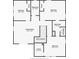 Split floor plan with Gathering room and 3 bedrooms, 2 baths at 1330 Lockwood Sw Dr, Atlanta, GA 30311